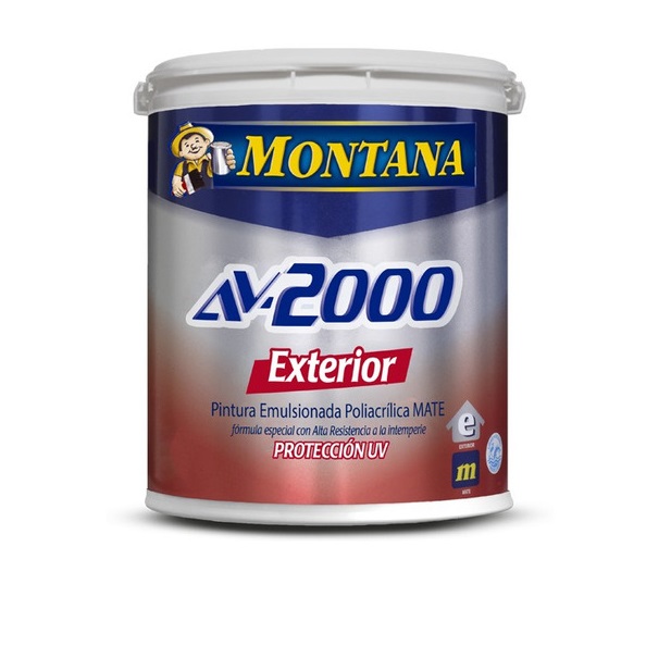 PINTURA DE CAUCHO AV-2000 EXTERIOR MARFIL ORIENTAL 1 GL REF. FA0-28511001 MARCA MONTANA