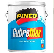 PINTURA CAUCHO CUBREMAX BLANCO OSTRA 4 GL REF. FC0-86191340 MARCA PINCO