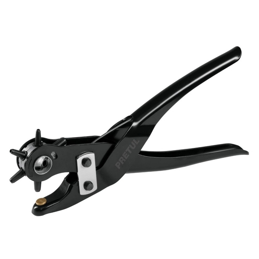 PINZA SACABOCADO / PERFORADORA CUERO - LONA - PLASTICO - CARTON MOD. PSA-9P REF. 28009 MARCA PRETUL