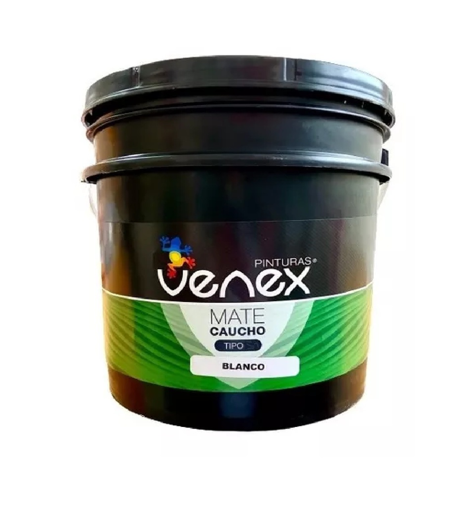 PINTURA CAUCHO BLANCA MATE CLASE "A" CUÑETE 5 GL MARCA RENOVA