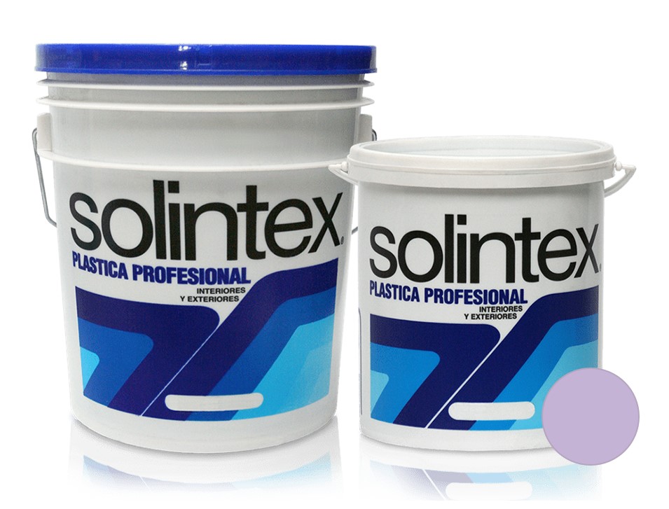 PINTURA CAUCHO PLASTICA PROFESIONAL 166 1 GL COLOR VIOLETA REAL MARCA SOLINTEX