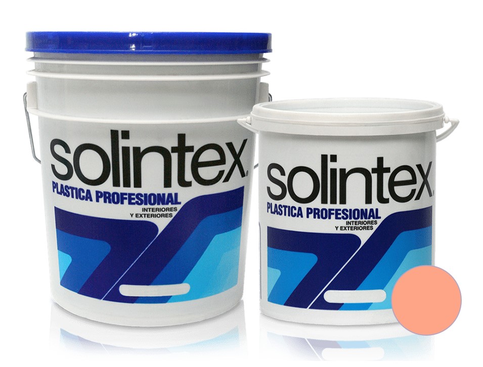 PINTURA CAUCHO PLASTICA PROFESIONAL 172 1 GL COLOR MANDARINA MARCA SOLINTEX