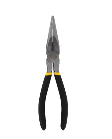 PINZA PUNTA FINA C/CORTE LATERAL C/FORRO 8" REF. 84-102 / ALI-703 MARCA STANLEY