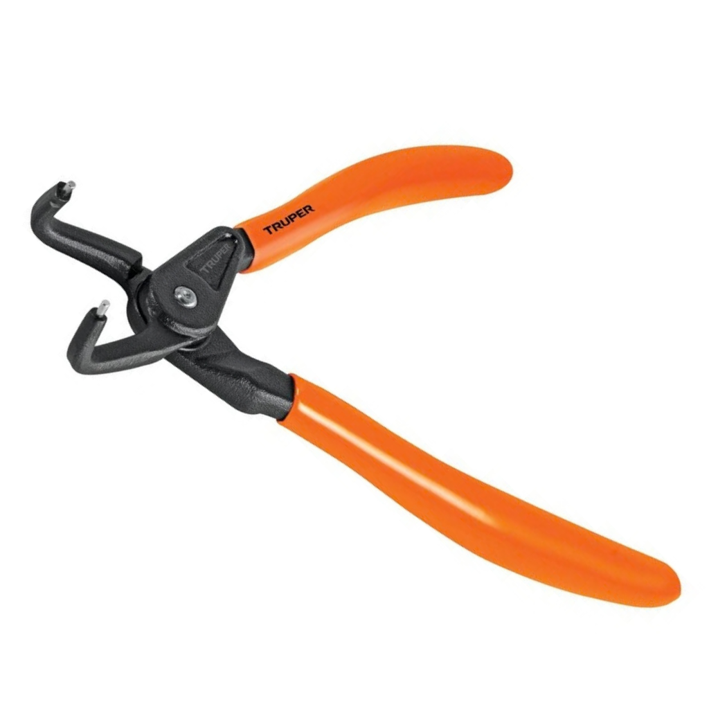 PINZA CON PUNTA A 90° PARA CERRAR ANILLOS 10-40MM LARGO 170MM COD-PA-367 REF-17362 MARCA TRUPER