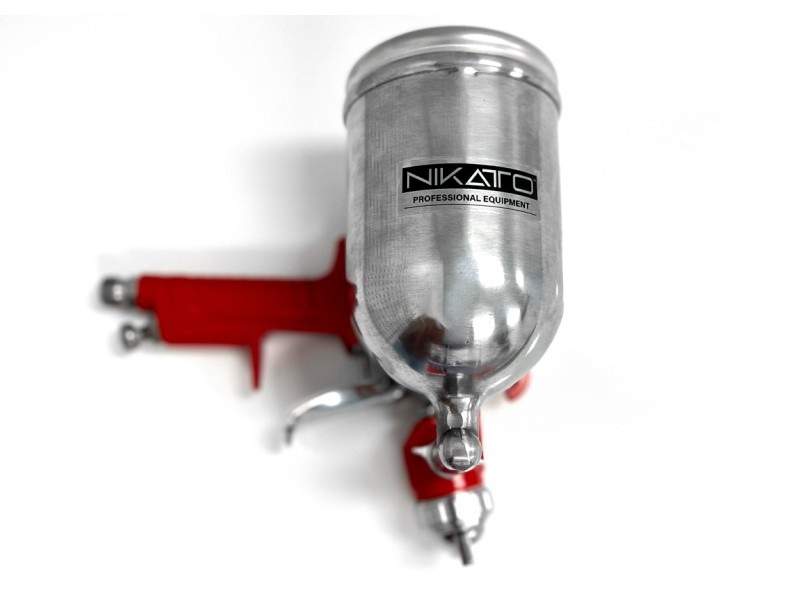 PISTOLA DE GRAVEDAD BAJO VOL.PARA PINTAR 400CC REF. NIK-00480 MARCA NIKATTO