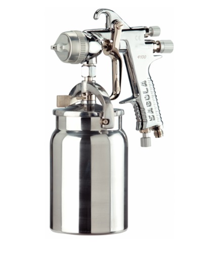 PISTOLA DE SUCCION ALTA PRESION ACABADO GEN. REG. 1,40 / 29 PSI MOD 4100GTO REF. 300729 MARCA SAGOLA