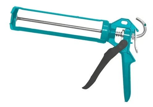 PISTOLA PARA CARTUCHO TUBO SILICON 9" CON FUNCION GIRATORIA REF. THT21509 MARCA TOTAL TOOLS