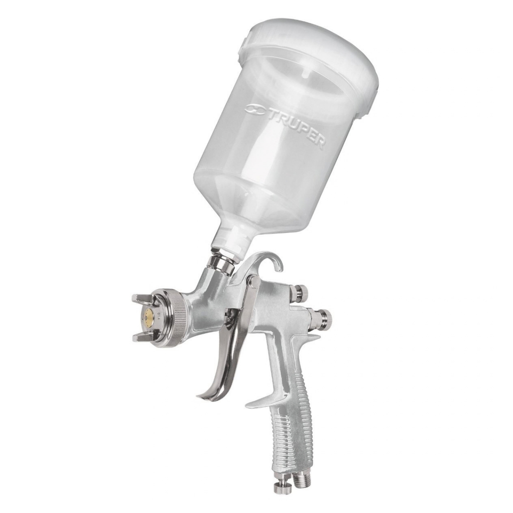 PISTOLA PARA PINTAR GRAV V/PLASTICO MOD.PIPI-322G REF. 11092/12129 BAJO PRESION MARCA TRUPER