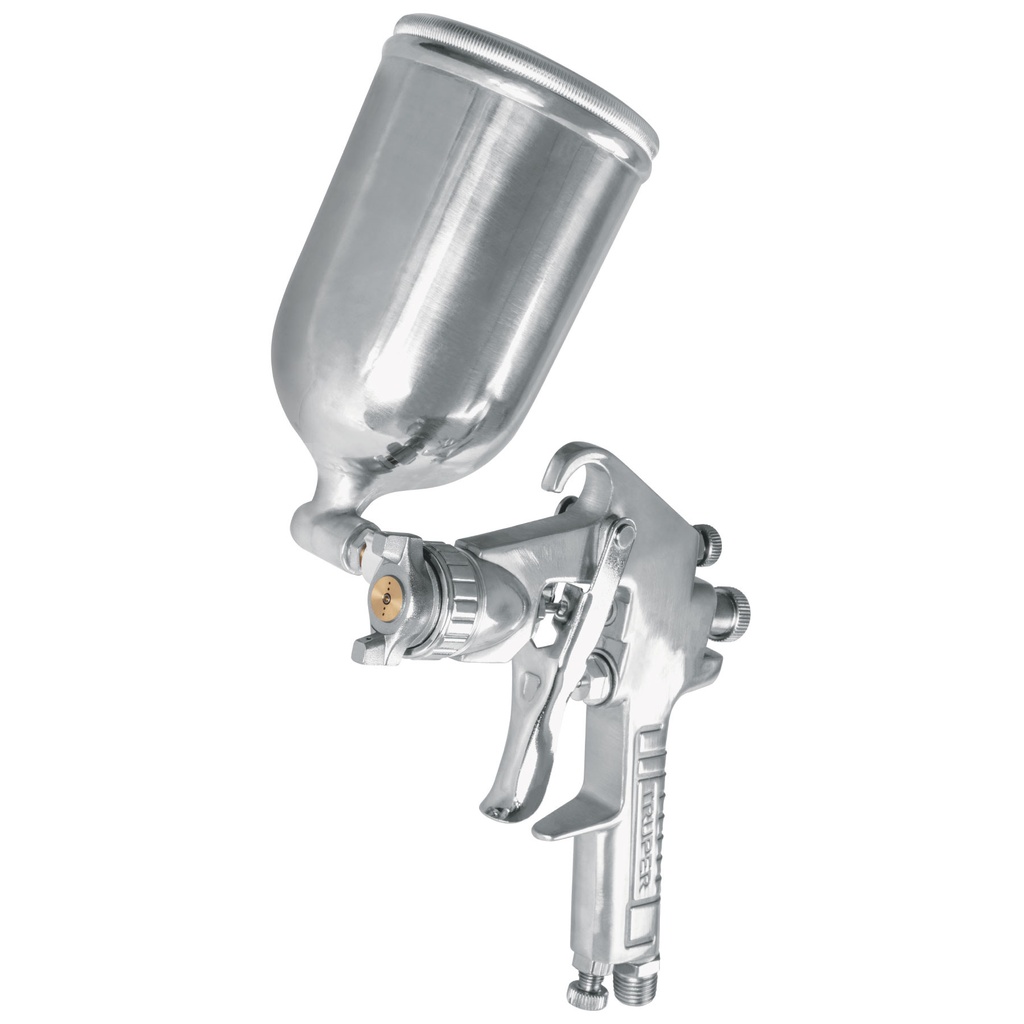 PISTOLA PARA PINTAR GRAV V/ALUMINIO MOD.PIPI-420 REF.11095 BAJO VOLUMEN MEDIANA PRESION MARCA TRUPER