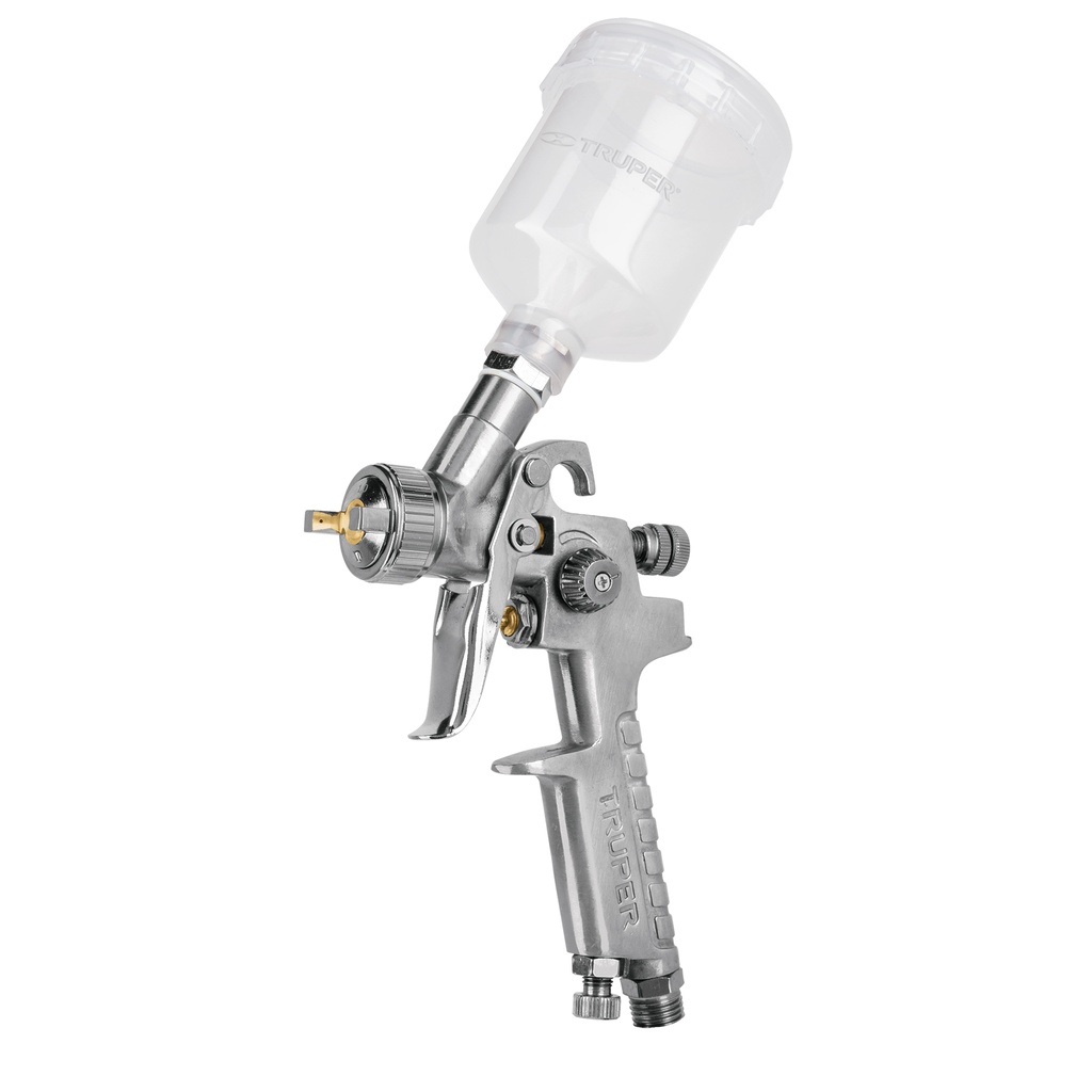 PISTOLA PARA PINTAR GRAV V/PLASTICO MOD. PIPI-410 REF.11097 MARCA TRUPER