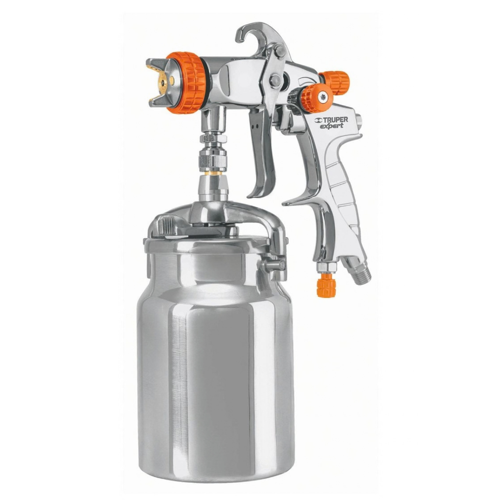 PISTOLA PARA PINTAR PROFESIONAL DE ALTA PRESION 36 -45 PSI 1 LTS REF. 14030 MOD. PIPI-420X TRUPER