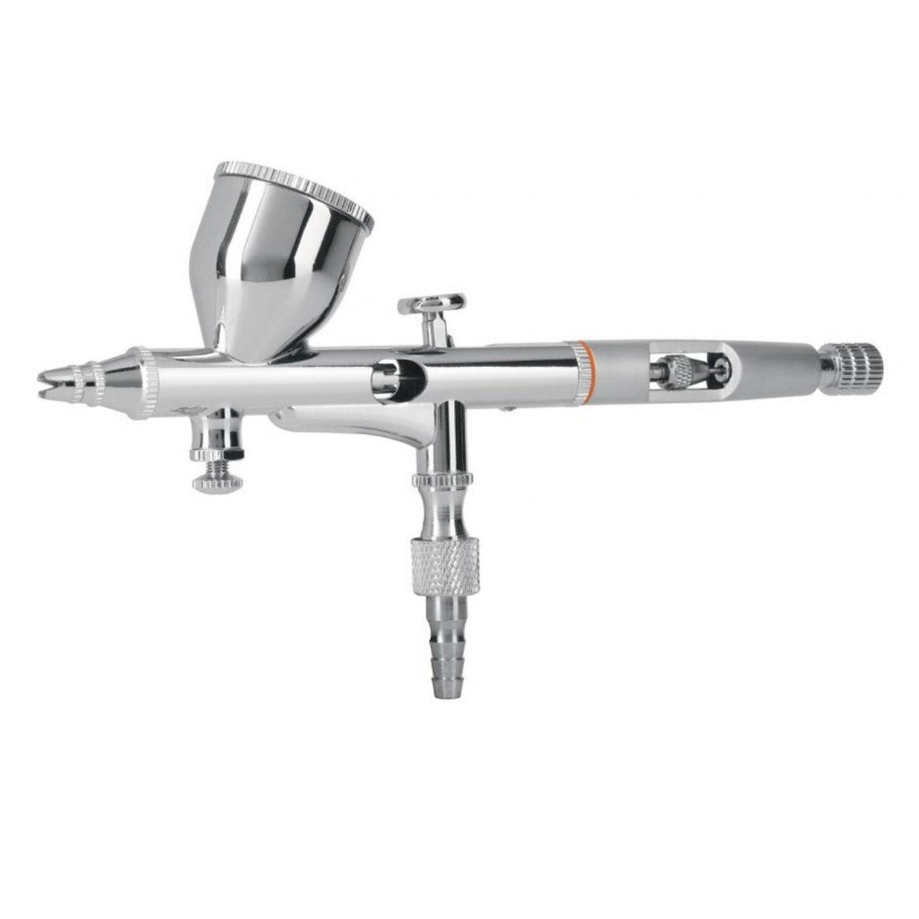 PISTOLA PARA AEROGRAFO DE GRAVEDAD C/ VASO FIJO MOD. AERO-35 REF. 16020 MARCA TRUPER