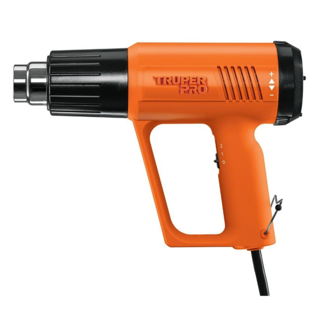 PISTOLA DE CALOR PROF. 1800W - 15A (45 A 500 GRD) MOD. PISCA-A REF. 16432 MARCA TRUPER