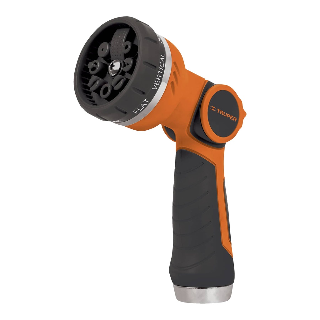 PISTOLA PLASTICA JARDINERIA 7 FUNCIONES MET-PVC MODELO PR-307 REF. 17479 MARCA TRUPER