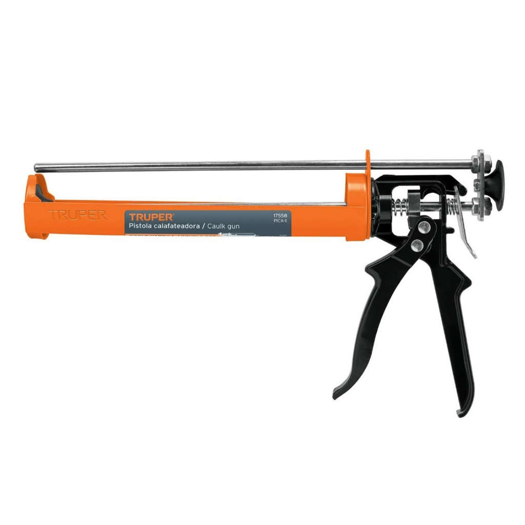 PISTOLA PARA CARTUCHO TUBO SILICON 9" MOD. PICA-X REF. 17558 MARCA TRUPER