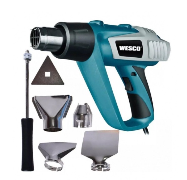 PISTOLA DE CALOR 1.800 W 110-127V 50/60 HZ REF. WS6427U MARCA WESCO