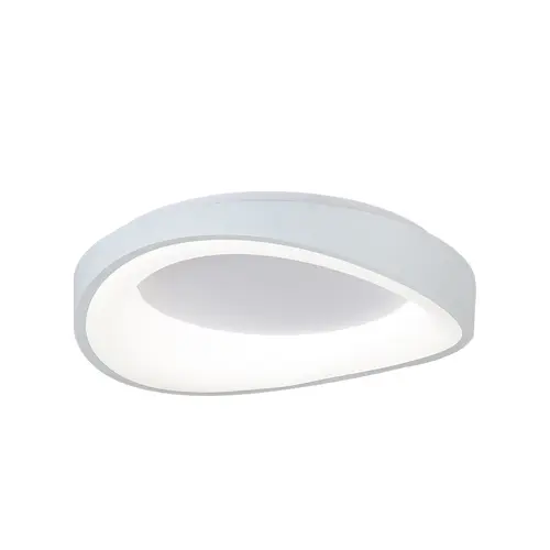 PLAFON DE TECHO ORBIX STYLE 40W 42 CM C/CONTROL COLOR BLANCO REF. S-703B MARCA LUCERNA