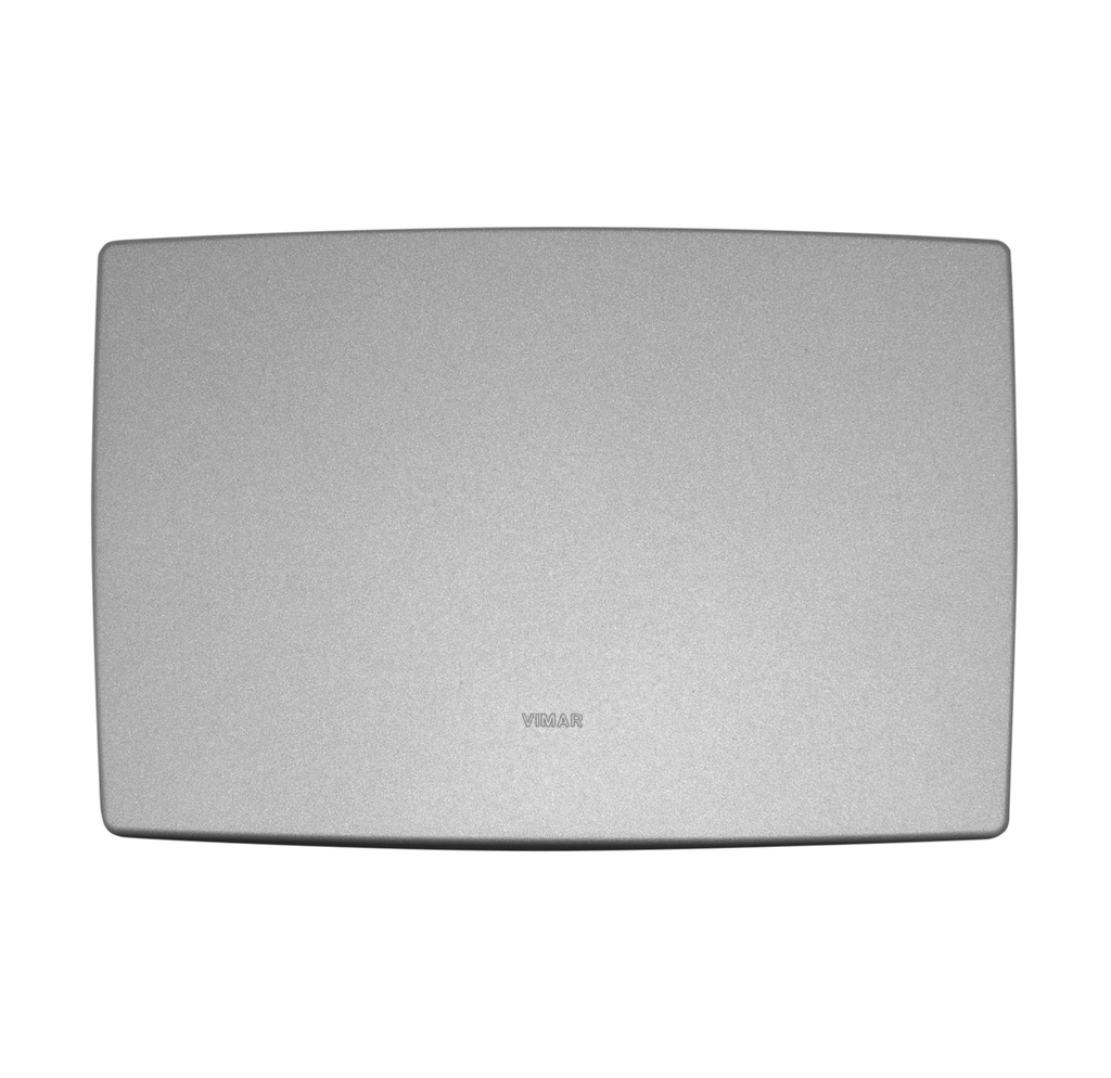 PLACA CIEGA 3 MODULOS TECNOPOLIMERO NEVE COLOR PLATA MATE REF-09650.11 MARCA VIMAR