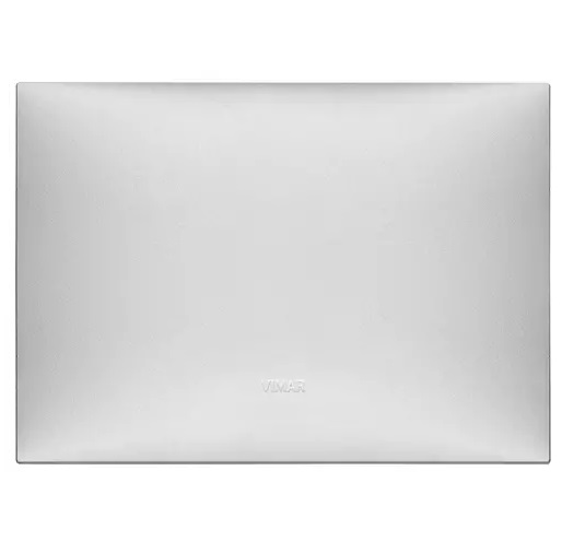 PLACA CIEGA 3 MODULOS TECNOPOLIMERO NEVE UP COLOR PLATA MATE REF. 09670.21 MARCA VIMAR
