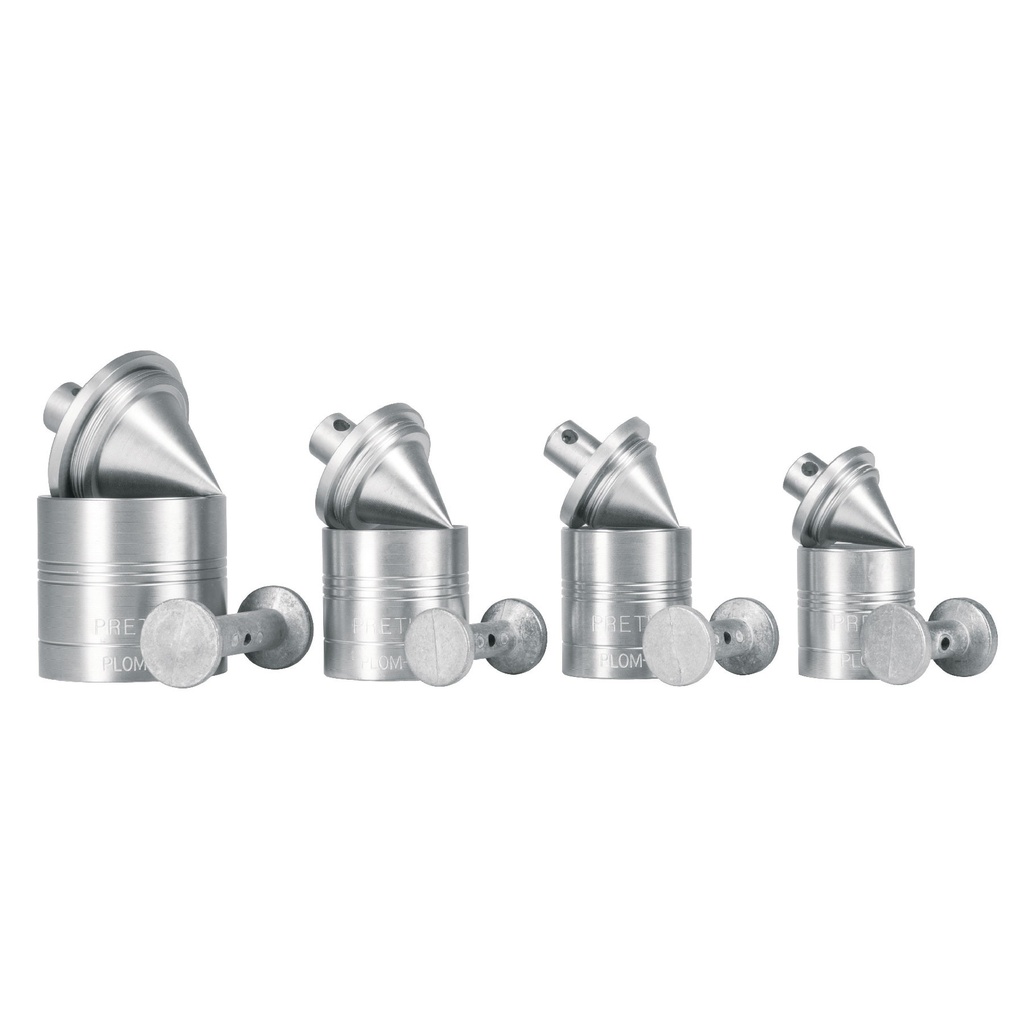 PLOMADA CRIOLLA ZAMAC ( 340 GR ) MOD. PLOM-3Z REF. 22463 MARCA PRETUL