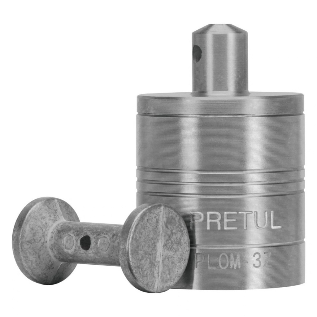 PLOMADA CRIOLLA ZAMAC ( 340 GR ) MOD. PLOM-3Z REF. 22463 MARCA PRETUL