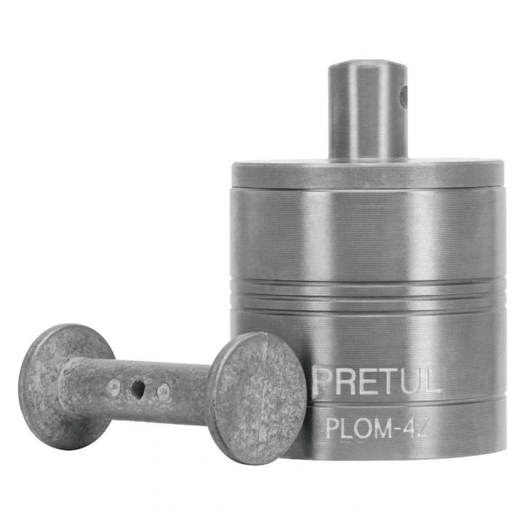 PLOMADA CRIOLLA ZAMAC ( 675 GR ) MOD. PLOM-4Z REF. 22464 MARCA PRETUL