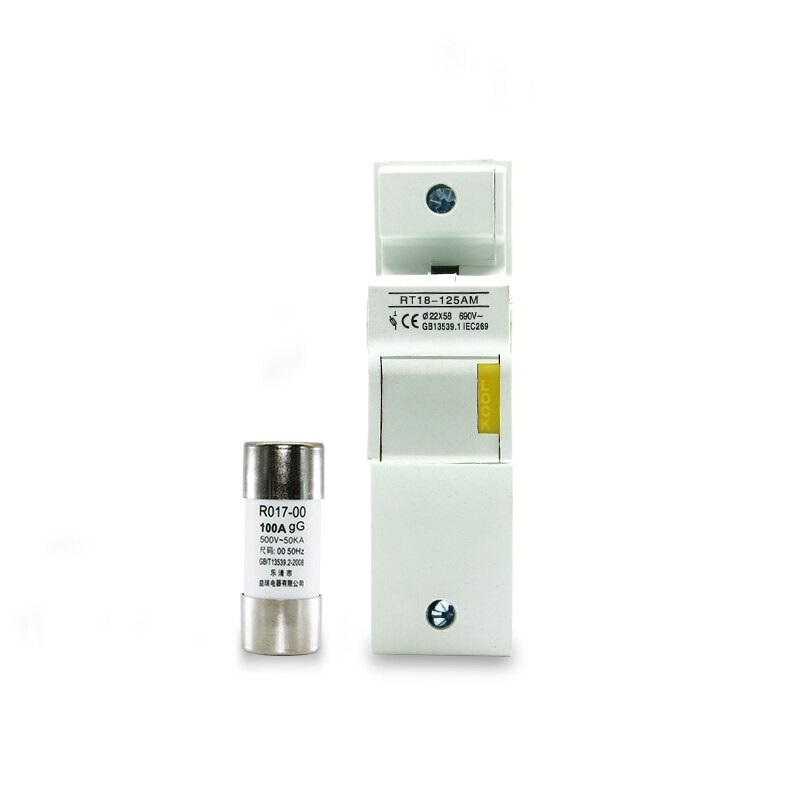 PORTAFUSIBLE RT18L-63 P/FUSIBLE 14 X 51MM 63A REF. CON29481 MARCA ANDELI