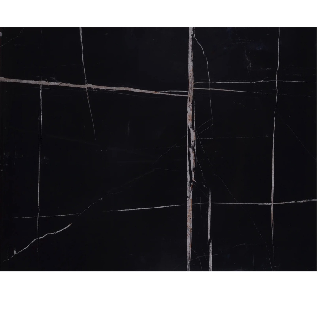 PORCELANATO ESPAÑOL DE 1ERA 60 X 120 CM ( CAJA 1,44  MTS2) SAINT LAUREN BLACK ARGENTA ( PRECIO POR CAJA ) INDIA