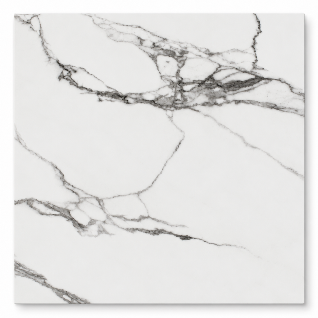PORCELANATO DE 1ERA INKJET MARMOLEADO 60 CM X 60CM (CAJA 1.44  MTS2) NATURAL WHITE PEI 3 MARCA OVERLAND ( PRECIO POR CAJA )
