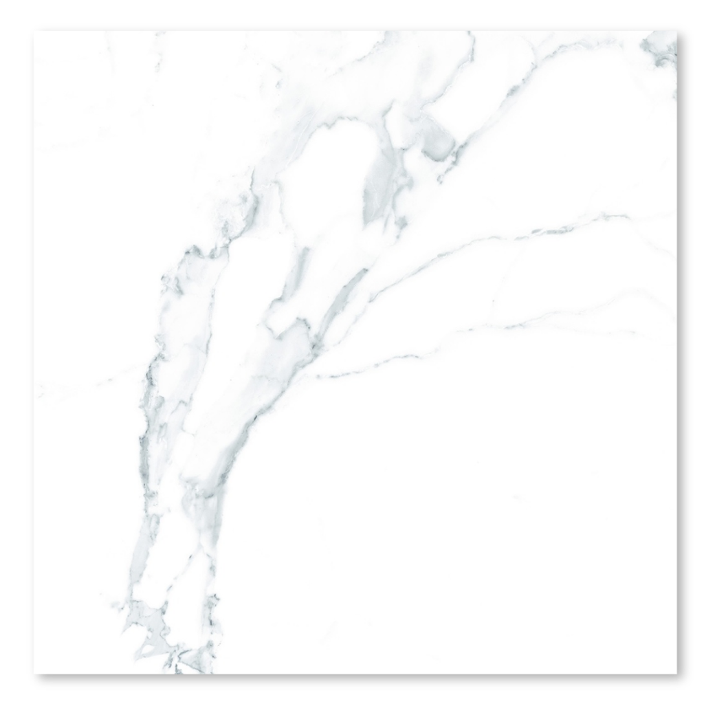 PORCELANATO DE 1ERA INKJET MARMOL 60 CM X 60 CM (CAJA 1.44  MTS2) BIANCO STATUARIO PEI 4 MARCA OVERLAND ( PRECIO POR CAJA )