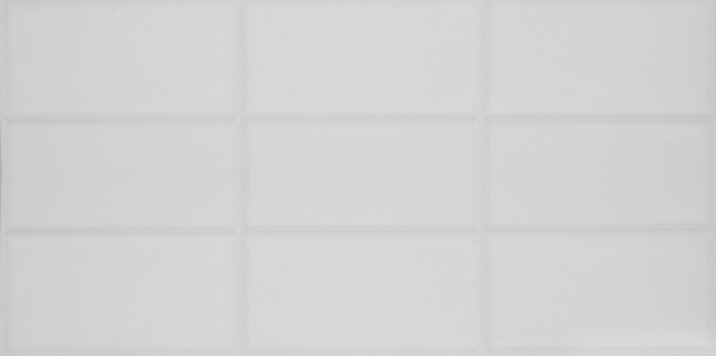 CERAMICA RECTIFICADA DE 1ERA TEXT. 30 CM X 60 CM ( CAJ 1.44 MT2 ) CUBIC WHITE PEI 2 MARCA OVERLAND