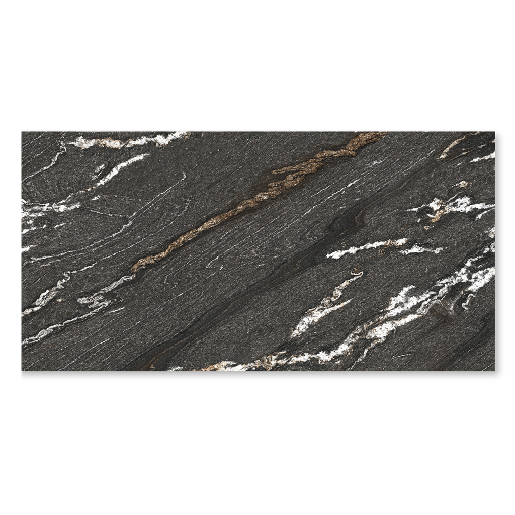 PORCELANATO DE 1ERA MEGAFORMATO 90 CM X 180 CM (CAJA 1.62 MTS) BLACK DUNE PEI 4 MARCA OVERLAND ( PRECIO POR CAJA )