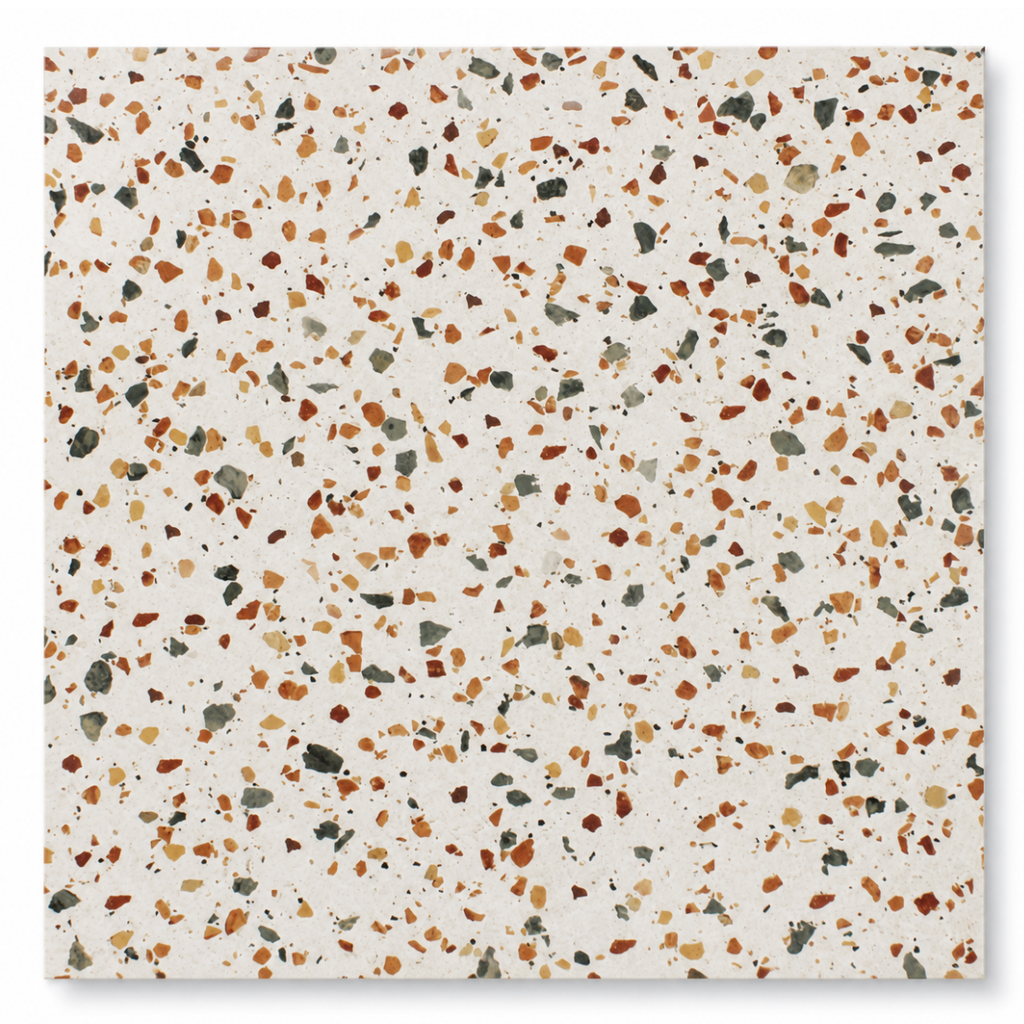 PORCELANATO DE 1ERA TERRAZO 60 CM X 60CM ( CAJA 1,44  MTS2 ) MATE GREEN STONE MARCA OVERLAND ( PRECIO POR CAJA )