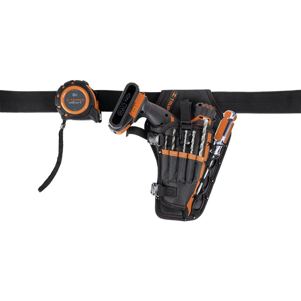 PORTA HERRAMIENTAS DE POLIESTER ( TALADRO ) 5 COMPARTIMIENTOS MOD. POT-5B REF. 19588 MARCA TRUPER