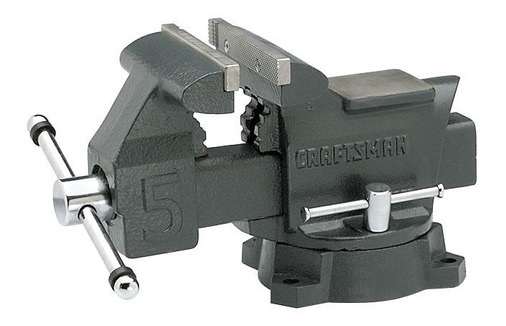 PRENSA DE BANCO PARA TRABAJO PESADO 5" / 127 MM REF. 51855 MARCA CRAFTSMAN