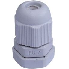 PRENSACABLE PLASTICO 21 MM DE 13 A 18 MM ( P/ CABLE ST) PG21 REF. 34121 MARCA EBCHQ
