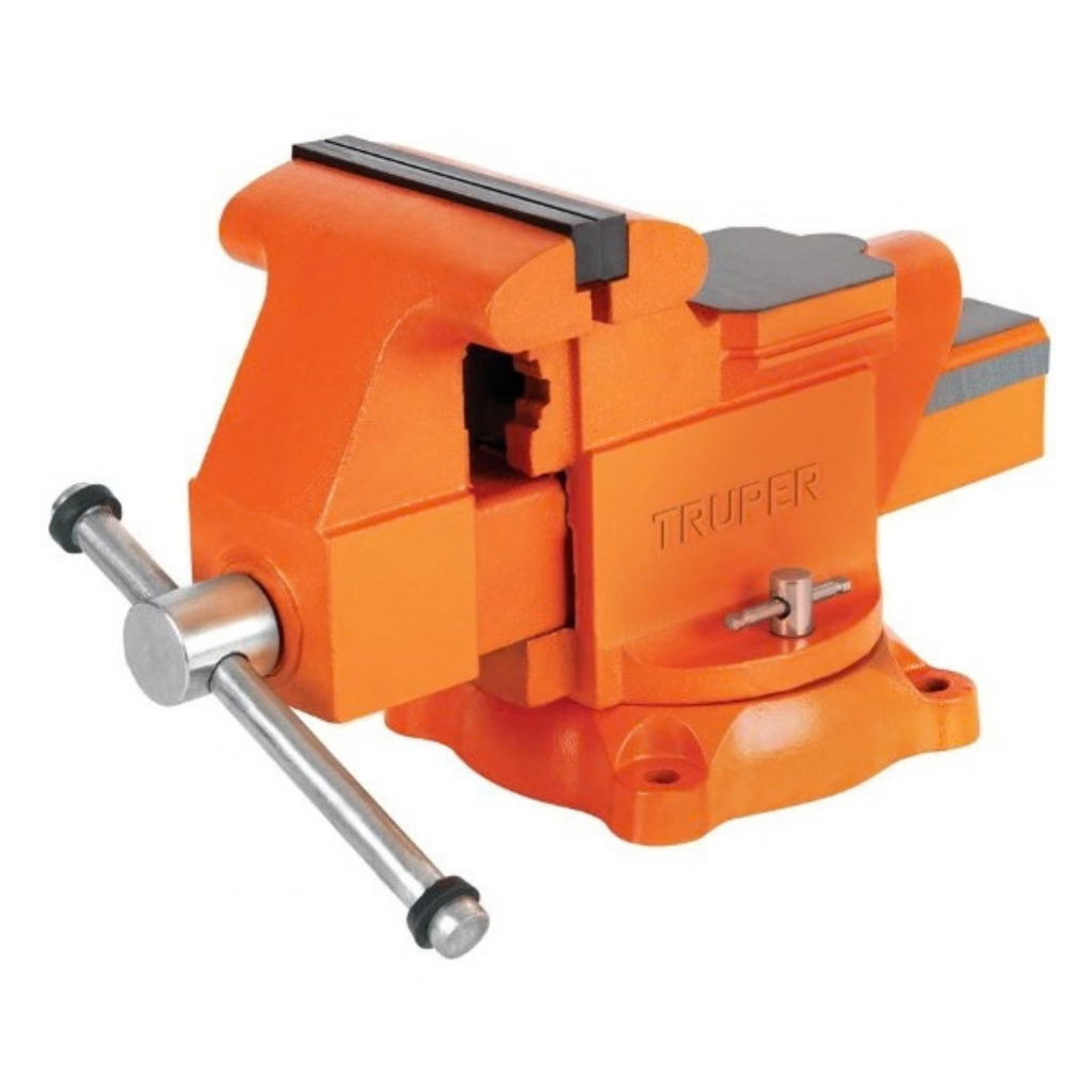 PRENSA DE BANCO INDUSTRIAL MOD TA-6 DE 6" APERTURA MAX 17 CM REF. 18594 MARCA TRUPER