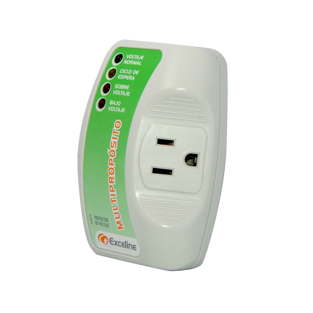 PROTECTOR DE VOLTAJE MULTIPROPOSITO ( EQUIPOS ELECT.) 120 VAC REF. GSMMP120 / 000319 MARCA EXCELINE