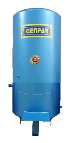 PULMON / TANQUE PARA HIDRONEUMATICO DE 40 GL COLOR AZUL LAMINA 2.5 MM REF. GPH-040 MARCA GENPAR