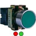 PULSADOR NC 22 MM COLOR VERDE ( BASE METALICA ) REF. 18900 MARCA SAMG ELECTRIC
