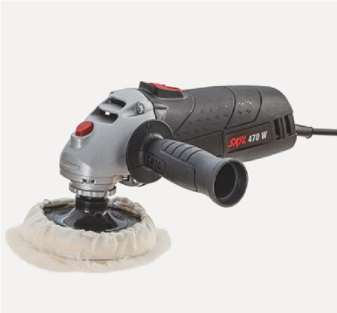 PULIDORA ANGULAR 5" 470W 2800RPM 127V EN CAJA REF. 9051 / F0129051AA / 817873 MARCA SKIL