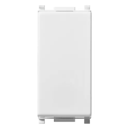 PULSADOR 1P 10 A 250V MODULO BLANCO SUSTITUIBLE REF. 14008 SERIE PLANA MARCA VIMAR