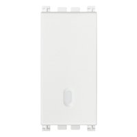 PULSADOR / TIMBRE 1P N0 10A 120-250V COLOR BLANCO REF. 19008.B SERIE ARKE MARCA VIMAR