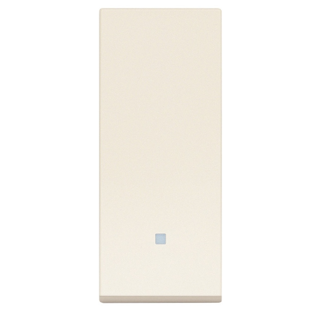 PULSADOR (TACO) 1P NO 10 A 120-250V COLOR CAÑAMO SERIE LINEA REF. 30008.C MARCA VIMAR