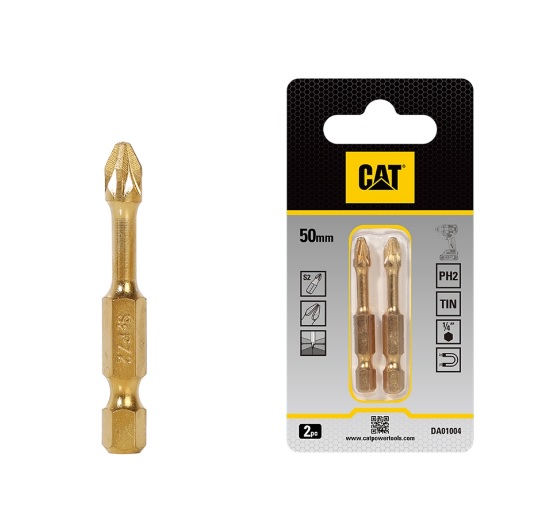 PUNTA ATORNILLADOR PH2 1/4" (50MM) REF. DA01004 / 892920 MARCA CAT