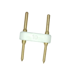 PUNTA H CONECTOR CINTA LED ( UNIDAD ) REF. Q-CONECTOR-LED2 MARCA LUZ DE ORO
