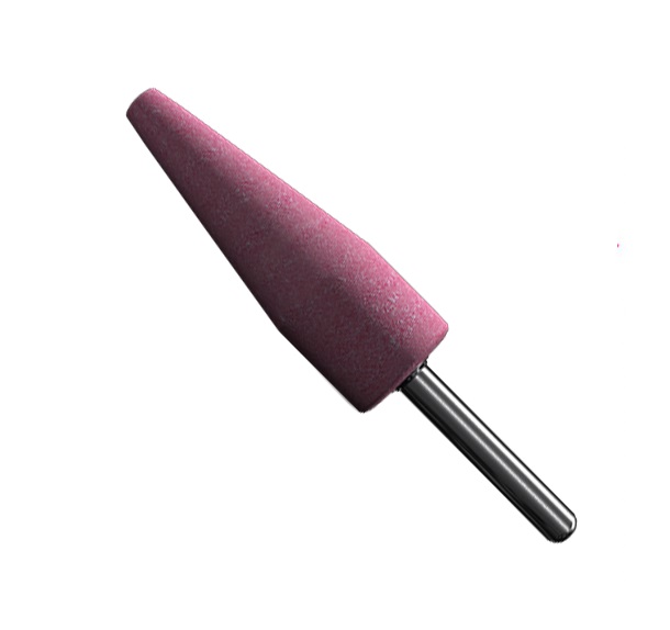 PUNTA MONTADA DE OXIDO DE ALUMINIO (3/4"-20MM) (2-1/2"-66MM) P/DESBASTE REF. 341 / A-1 MARCA POWER