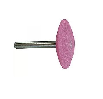 PUNTA MONTADA DE OXIDO DE ALUMINIO (1-5/8"41MM) (3/8"-10MM) P/DESBASTE REF.376 / A-36 MARCA POWER