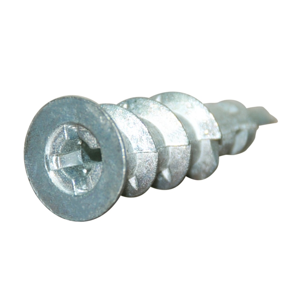 RAMPLUG METALICO DE 13 X 32 MM PARA DRYWALL UNIDAD REF. 130032-NA MARCA ASF