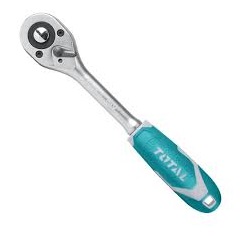 RATCHET CON MANGO 1/4" 158 MM REF. THT106146 MARCA TOTAL TOOLS